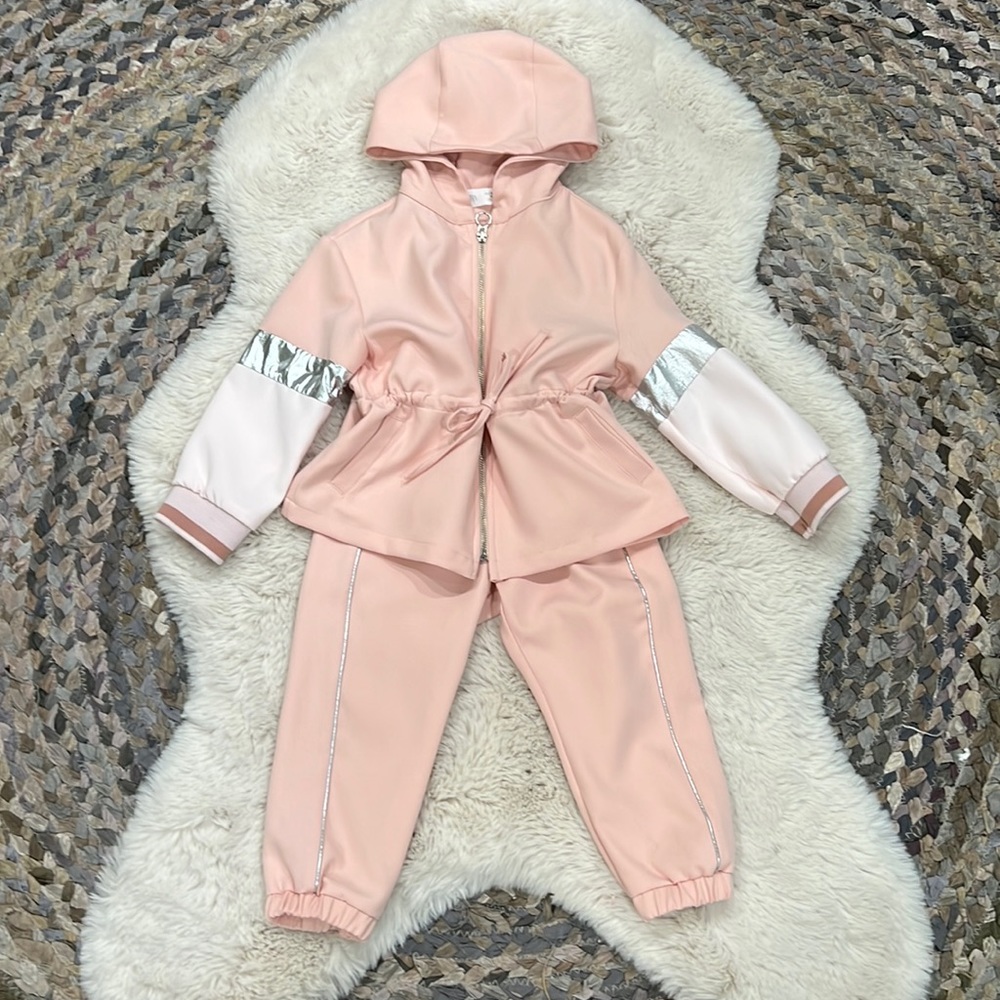 Zara Girls 2 Piece Set in Blush